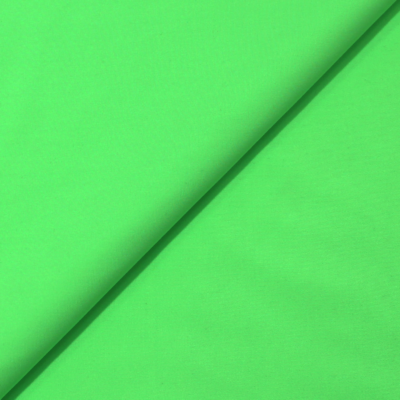 Tissu pour maillot de bain uni - Vert fluo