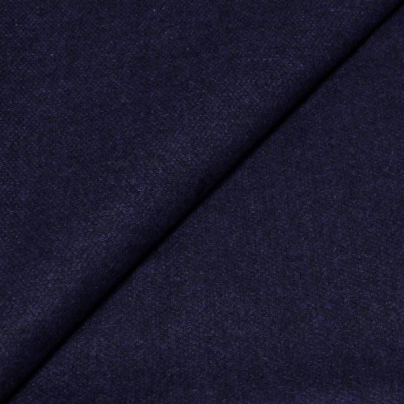 Tweed de laine - Bleu Canard