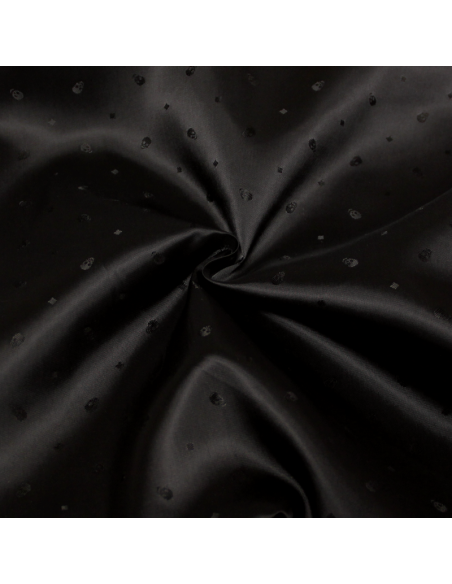Tissu doublure 100% acétate noir