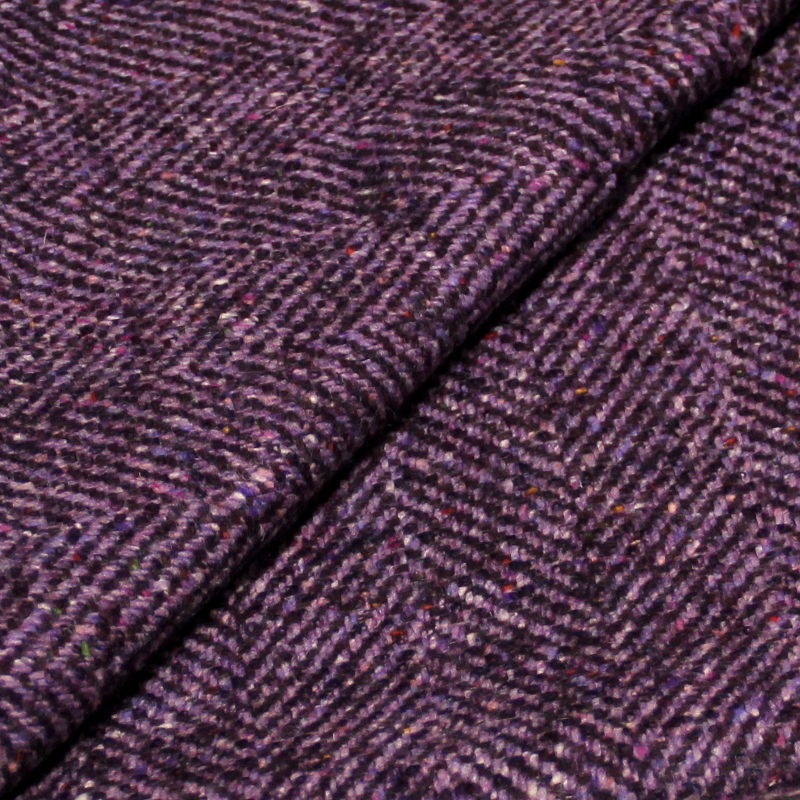 Tweed - Chevron Violet