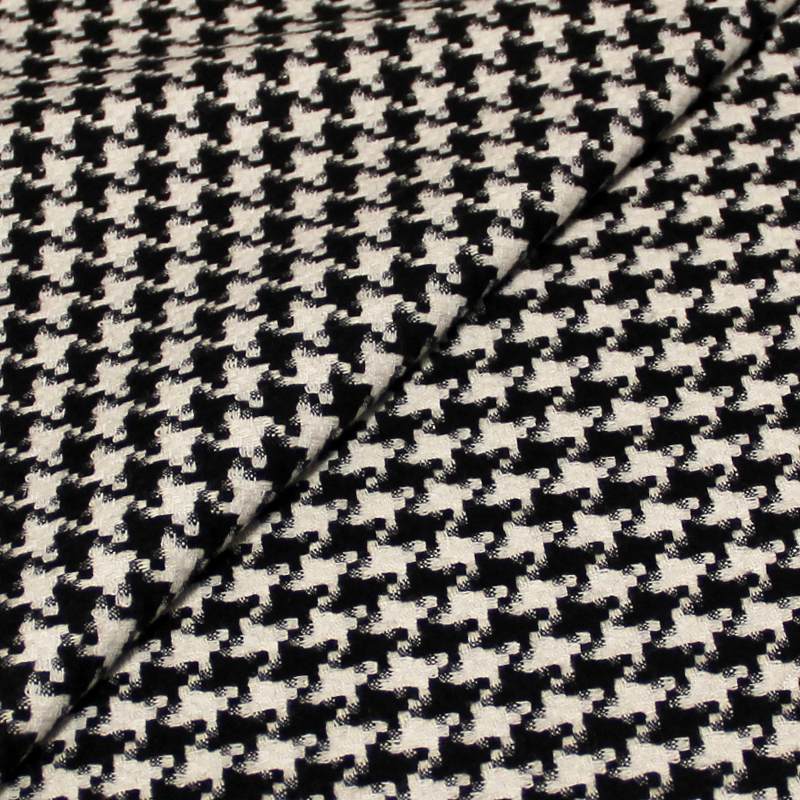 Tweed Pieds-de-coq - Noir & Blanc