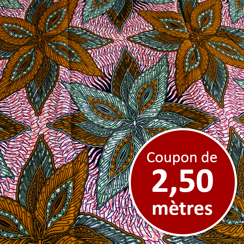 Tissu Africain WAX - Lalibela (coupon de 2,50 mètres)