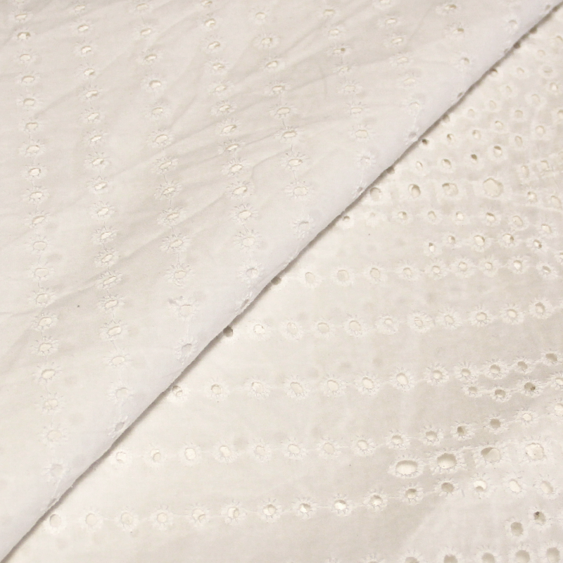 Broderie Anglaise 100% coton - Lorna