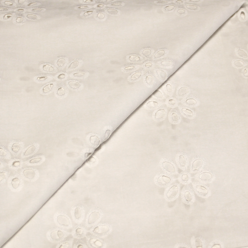 Broderie Anglaise 100% coton - Fiona