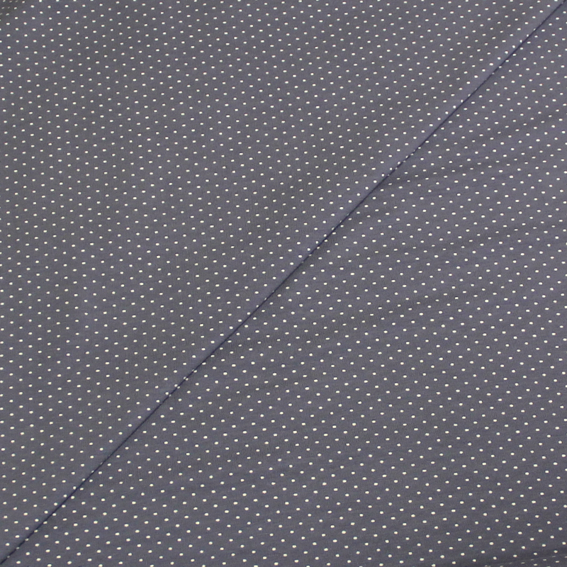 Jersey imprimé - Tête d'épingle gris