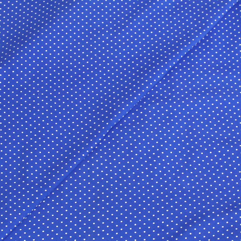 Jersey imprimé - Tête d'épingle bleu