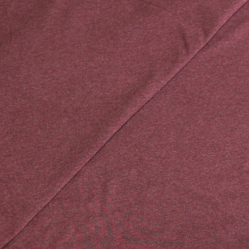 Jersey coton & élasthanne - Rose dragée