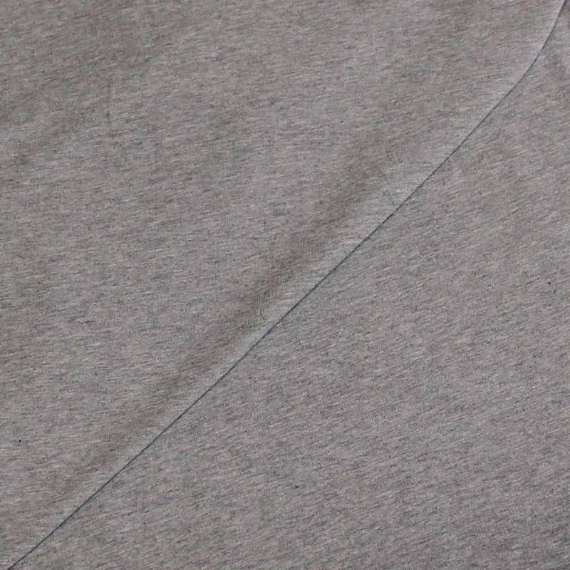Jersey coton & élasthanne - Gris clair chiné