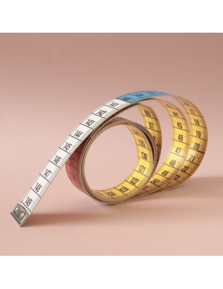 Mètre ruban tricolore