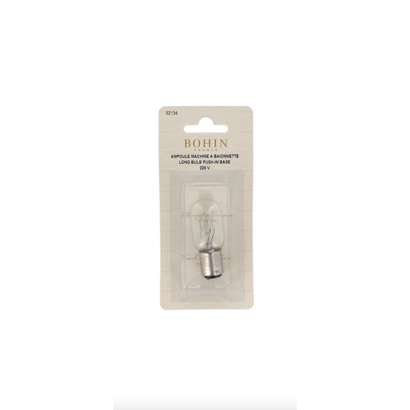 Ampoule pour machine à coudre - Baïonnette