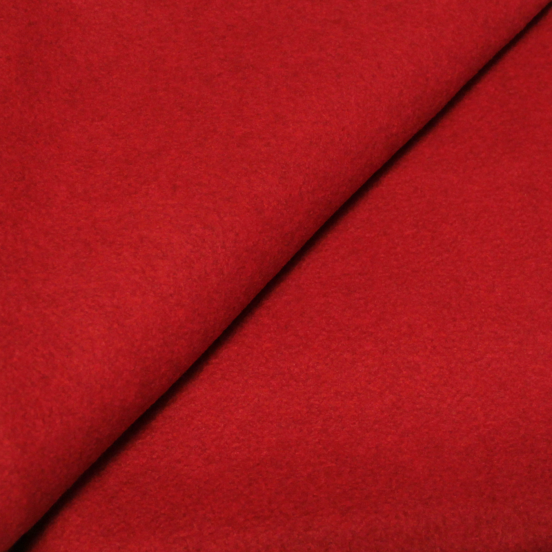 Velours de laine - Rouge carmin