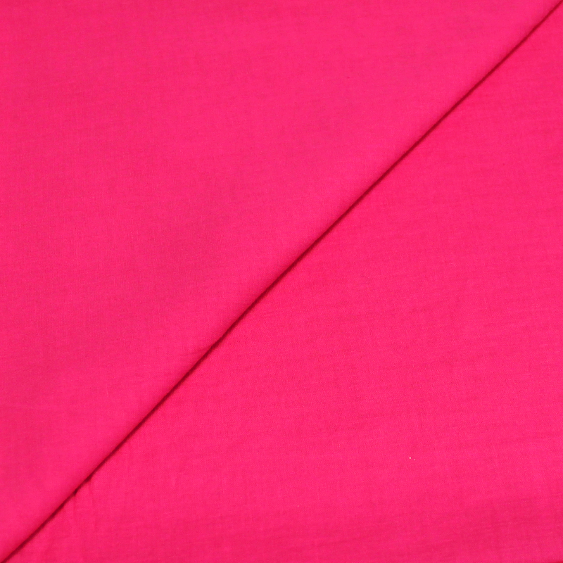 Voile 100% coton - Fuchsia