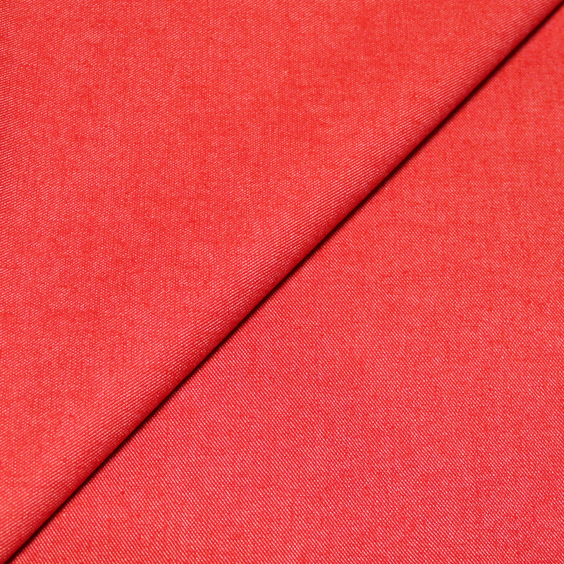 Jean's coton & élasthanne - Rouge fleury