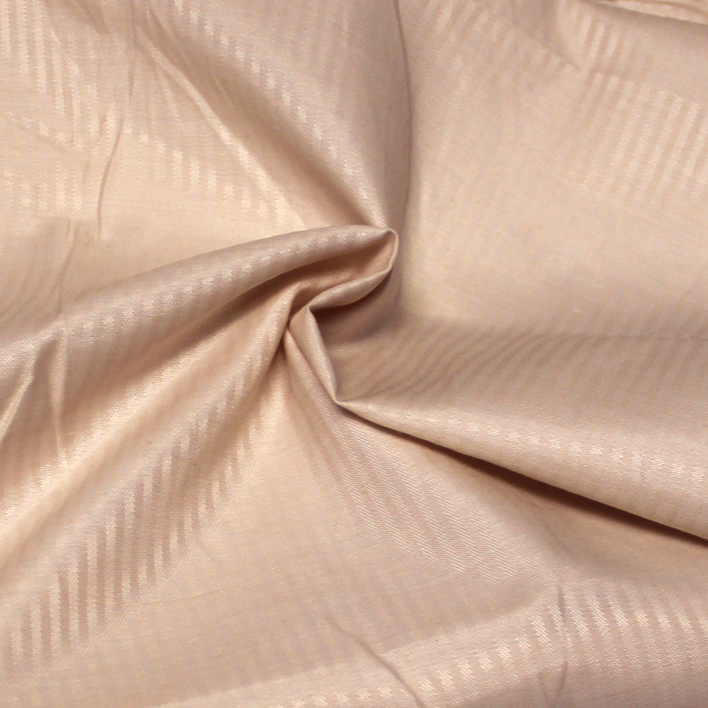 Doublure épaisse 100% polyester - Rayé écru