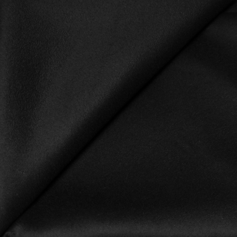 Drap de laine & cachemire - Noir