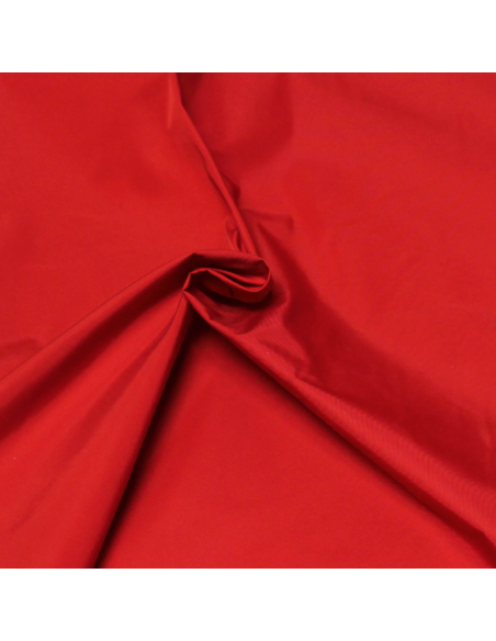Tissu imperméable - Rouge vendu au mètre