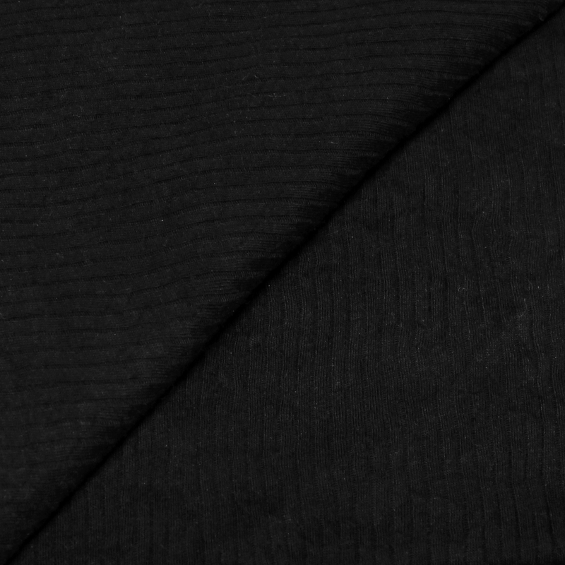 Maille chaussette - Noir