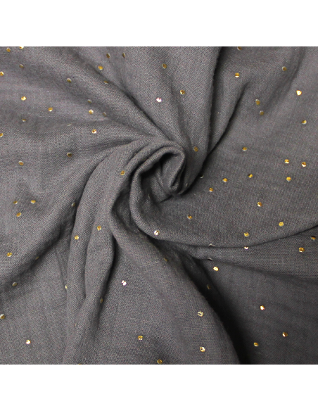 Double gaze - Anthracite pépite d'or