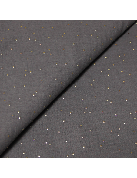 Double gaze - Anthracite pépite d'or