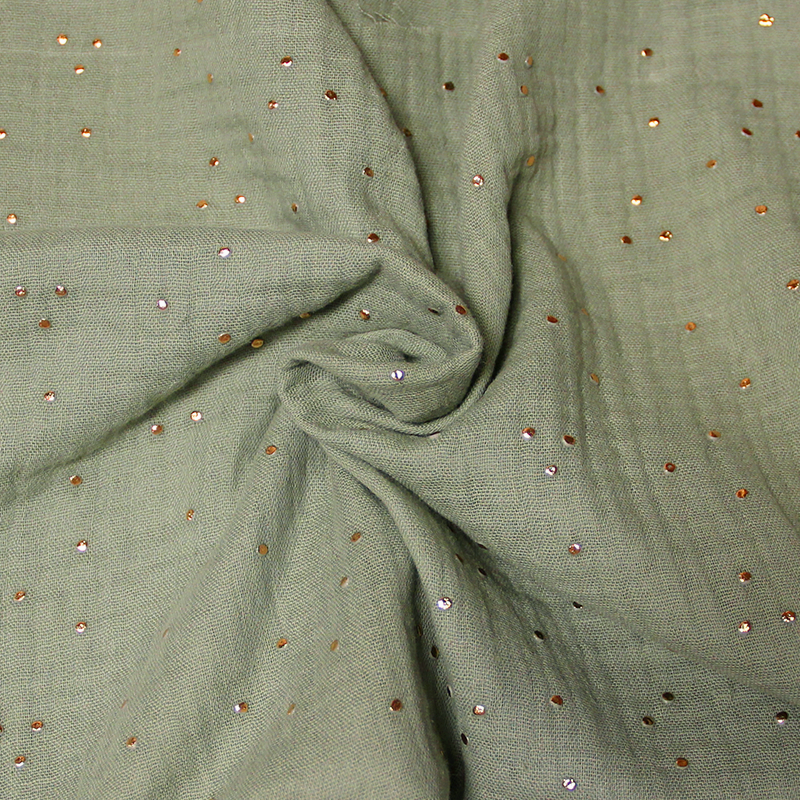 Double gaze Vert sauge p pite d or