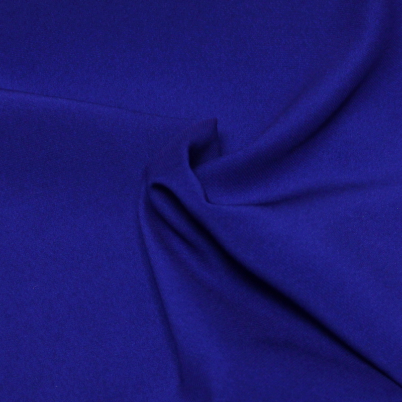 Crêpe envers satin - Bleu roi