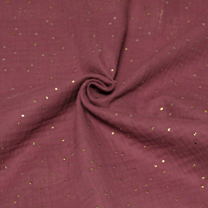 Double gaze - Vieux rose pépite d'or