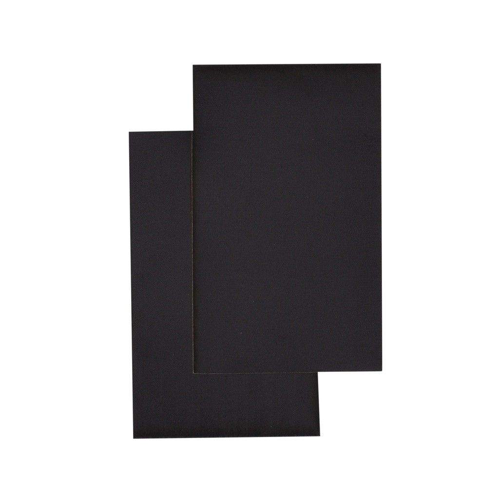 Pièces de réparation autocollantes (8 cm x 13 cm, Noir)