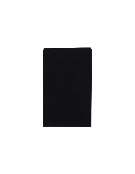 Pièce de réparation thermocollante 100% percale de coton (Noir)