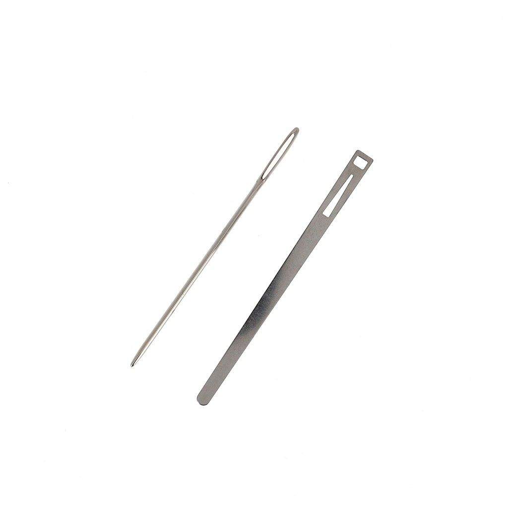 Aiguilles passe-lacets A61 (70 mm - ø 1,63 mm & 72 mm - ø 5 mm)