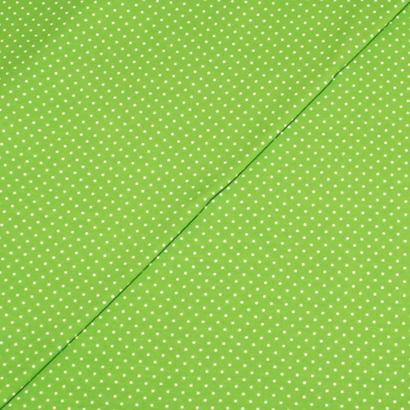 Jersey imprimé - Tête d'épingle vert pomme 