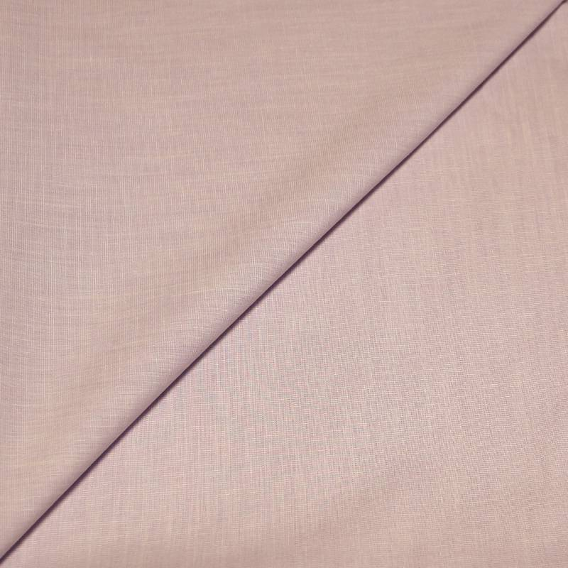 Tissu chemise fil à fil 100% coton - Lila