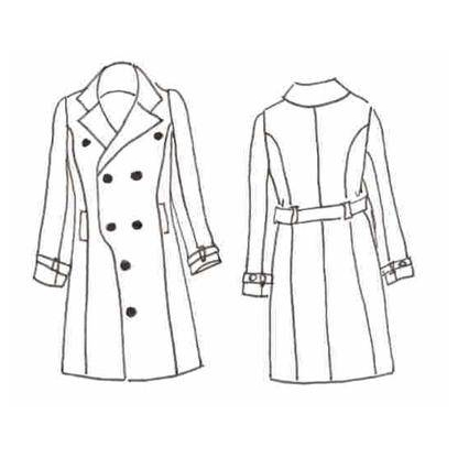 Patron manteau, veste Tsar /  Maison Fauve 2