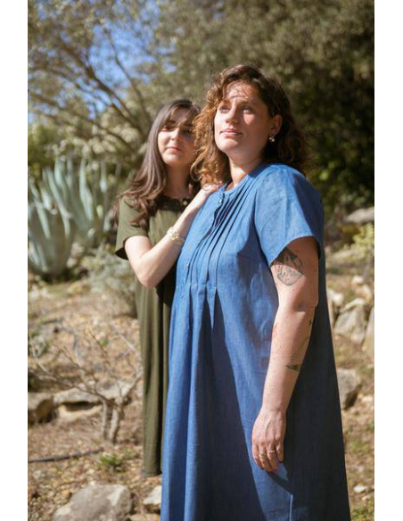 Patron robe chemise Atlas /   Maison Fauve