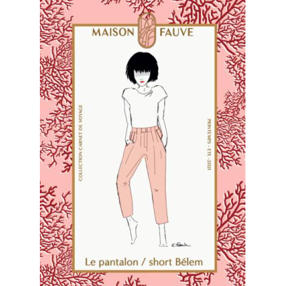 Patron couture pantalon Bélem / Maison Fauve