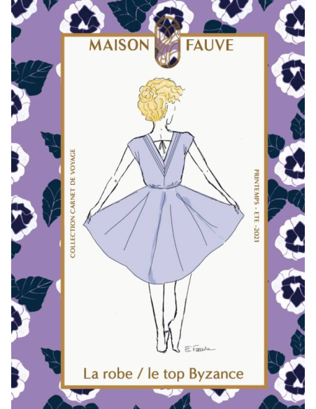 Patron robe, top Byzance /  Maison Fauve