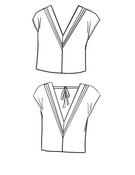 Patron robe, top Byzance /  Maison Fauve