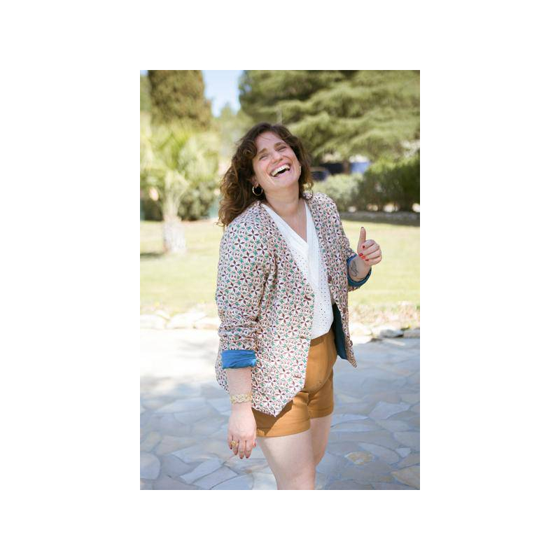 Patron couture veste Ispahan / Maison Fauve