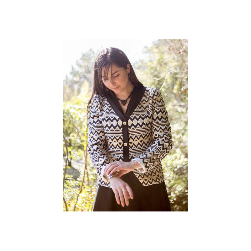 Patron couture veste Ispahan / Maison Fauve