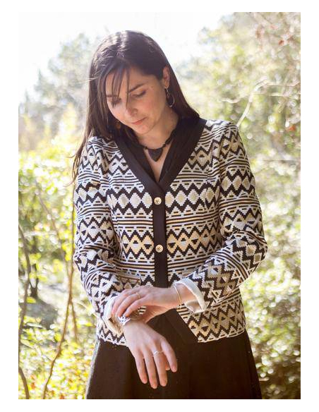 Patron couture veste Ispahan / Maison Fauve