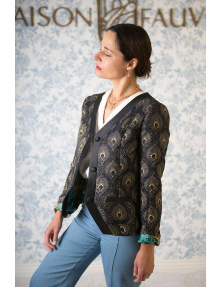 Patron couture veste Ispahan / Maison Fauve
