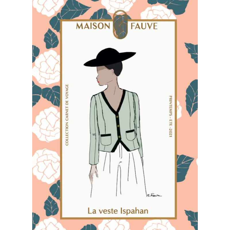 Patron couture veste Ispahan / Maison Fauve