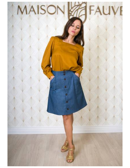 Patron jupe Kim / Maison Fauve