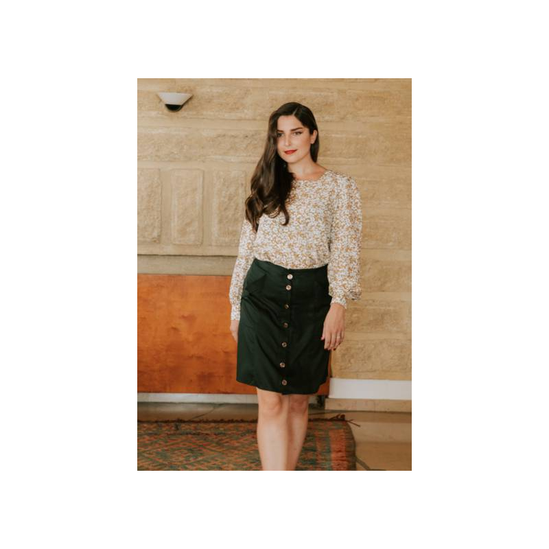 Patron jupe Kim / Maison Fauve