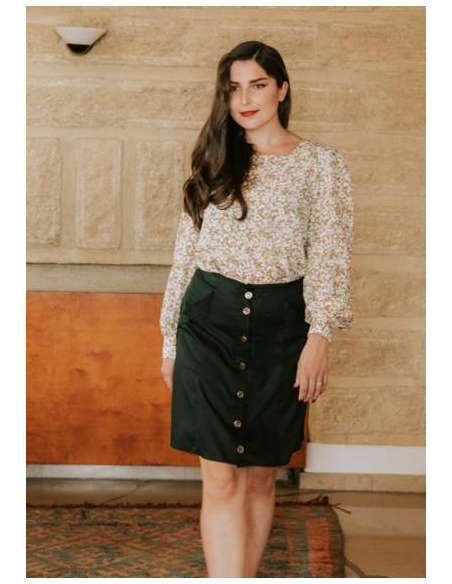 Patron jupe Kim / Maison Fauve