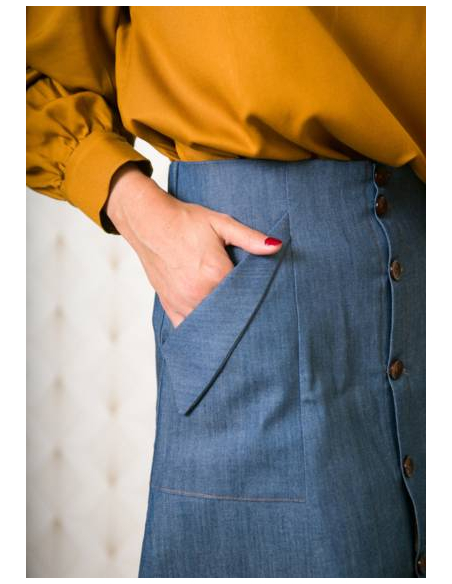 Patron jupe Kim / Maison Fauve