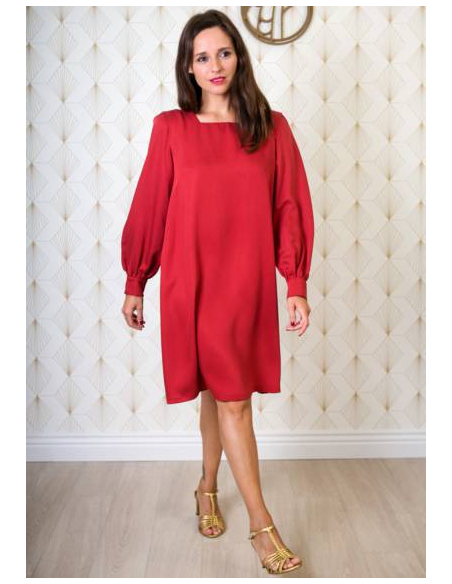 Patron robe, blouse Lauren /  Maison Fauve