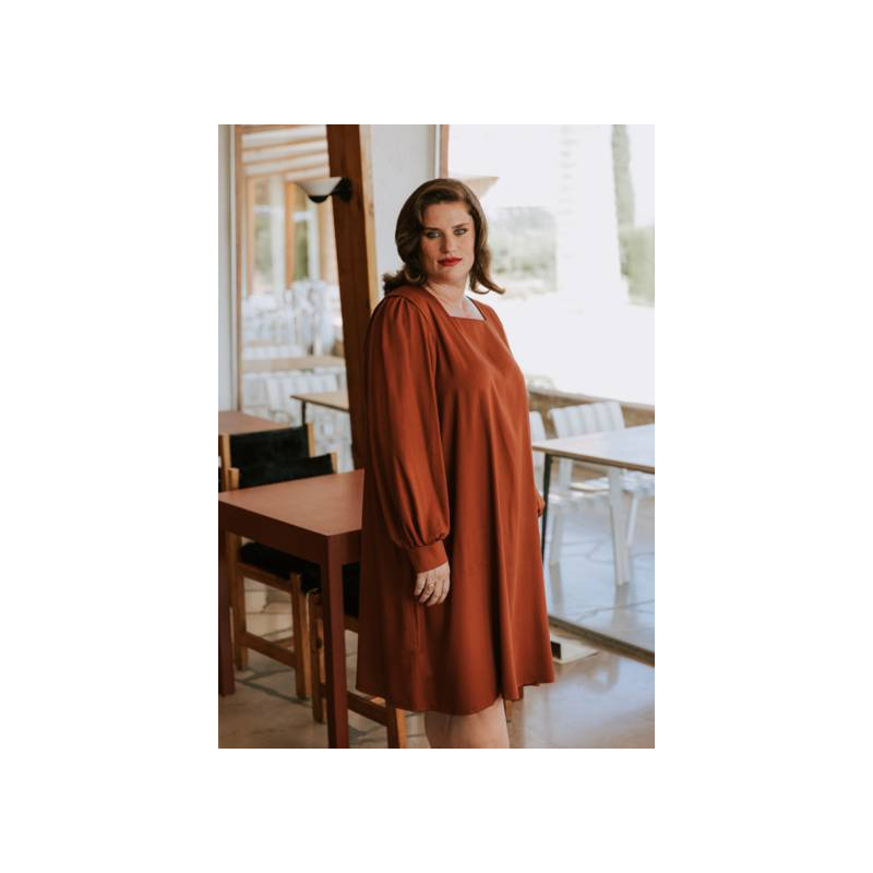 Patron robe, blouse Lauren /  Maison Fauve