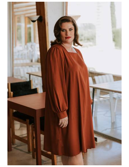 Patron robe, blouse Lauren /  Maison Fauve