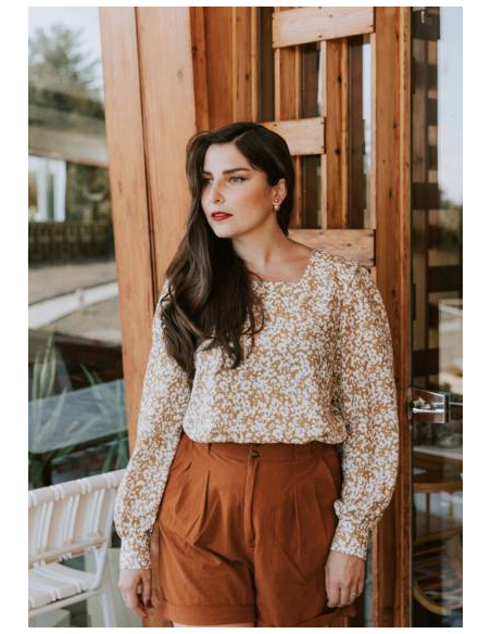 Patron robe, blouse Lauren /  Maison Fauve