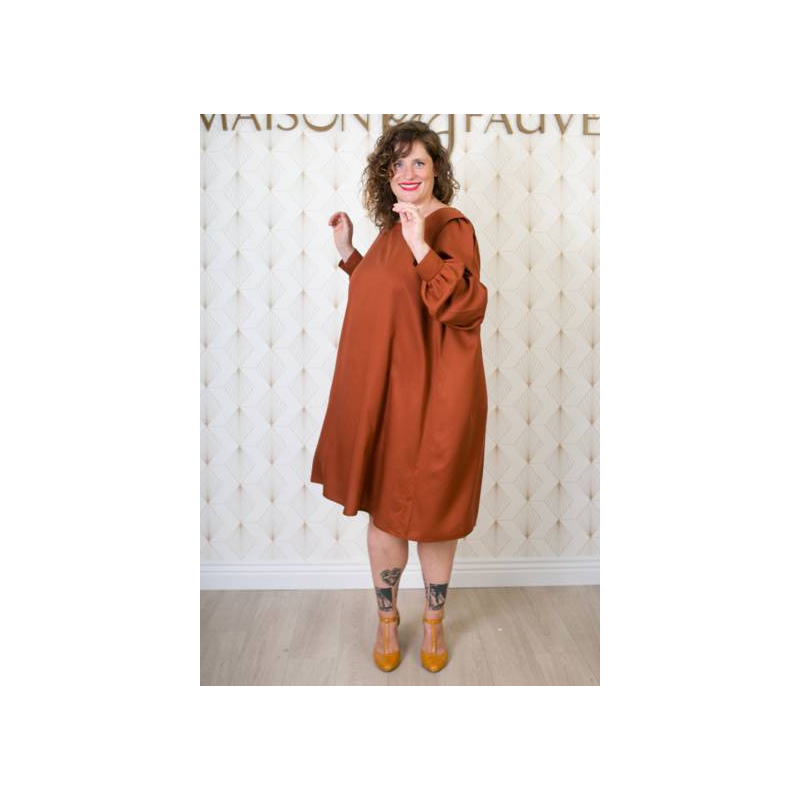 Patron robe, blouse Lauren /  Maison Fauve